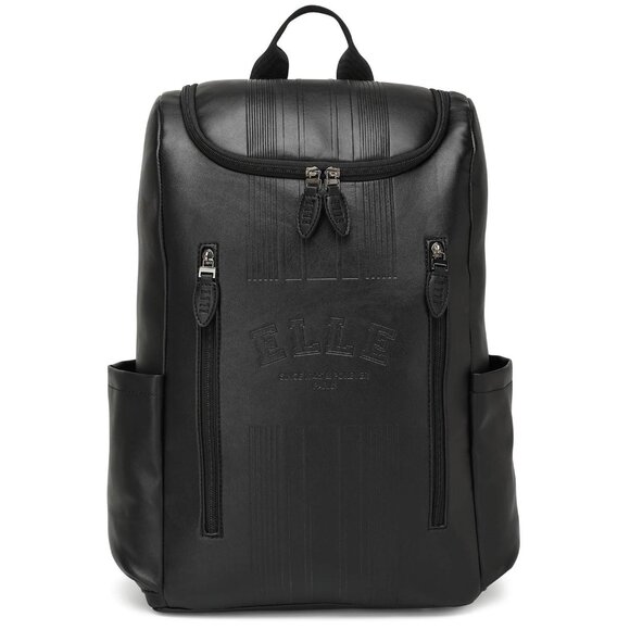 Elle Handbags - NEW Elle Roamer 22L Vegan Leather Backpack ELBPRMBK Black One Size